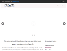 Tablet Screenshot of percam.org